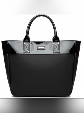 VERSACE PARFUM JUMBO SATCHELL HANDBAG TOTE WOMEN BAG